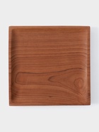 Тарелка квадратная, 25×25×2 см, тиковое дерево 7722086
