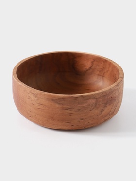 Миска, 13×13×5 см, тиковое дерево