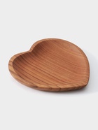 Тарелка «Сердце», 16×16×2 см, тиковое дерево - фото 23548301