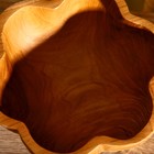 Салатник 20х20х9 см, тиковое дерево - Фото 2
