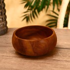 Салатник, 18×18×8 см, тиковое дерево - Фото 1