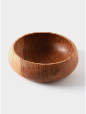 Салатник, 20×20×7 см, тиковое дерево