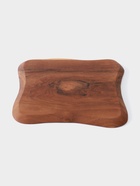 Блюдо, 32×26×2.5 см, тиковое дерево - фото 23548310