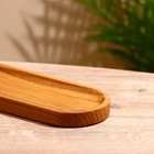 Блюдо, 27×11×2 см, тиковое дерево - Фото 3