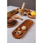 Блюдо, 27×11×2 см, тиковое дерево - Фото 7