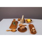 Салатник, 15×15×7 см, тиковое дерево - Фото 4