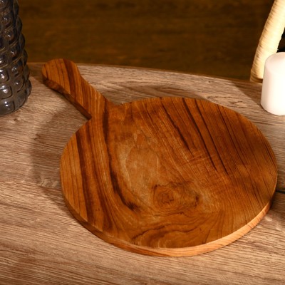 Доска разделочная, 45×30×2 см, тиковое дерево