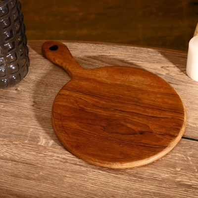 Доска разделочная, 35×25×1.5 см, тиковое дерево