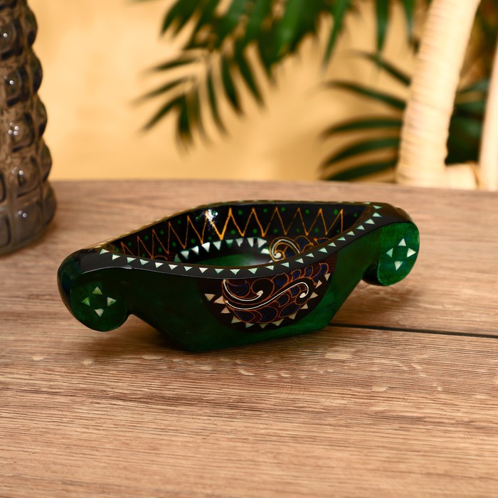 Тарелка «Ломбок стайл», 20×12×6 см, дерево, МИКС - Фото 1