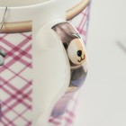 Кружка с ситом Доляна «Мишка в кармане», 300 мл, цвет МИКС - Фото 4