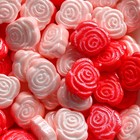 Кондитерская посыпка «Цветы»: розовая, красная, 25 г. 9210302