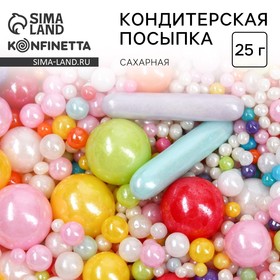 Кондитерская посыпка новогодняя для торта, 25 г.