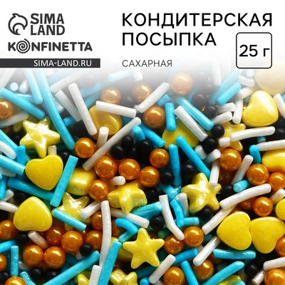 УЦЕНКА Кондитерская посыпка "Яркая радуга №10", 25 гр