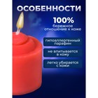 Свеча для БДСМ «Роза», красная, низкотемпературный воск, 3.2 см - Фото 5