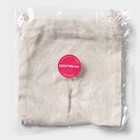 Мешочек для хранения Доляна, 14×14 см, лён - Фото 8