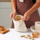 Мешочек для хранения Доляна, 19×22 см, лён - Фото 5