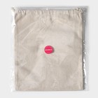 Мешочек для хранения Доляна, 25×30 см, лён - Фото 6