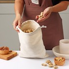 Мешочек для хранения Доляна, 25×30 см, лён - Фото 2