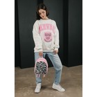 Рюкзак школьный текстильный «Зебра», 27х10х23 см, цвет розовый - Фото 12