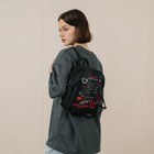 Рюкзак школьный текстильный AESthETIC, 27х10х23 см - Фото 12
