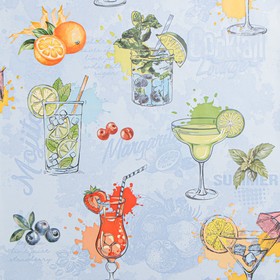 

Бумажные обои Маргарита 1302-7, 0,53х10,05м, голубой