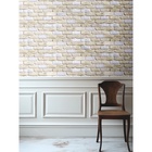 Бумажные обои «Кирпичи 301-07», 0.53×10.05 м, бежевый/коричневый/серый - Фото 2