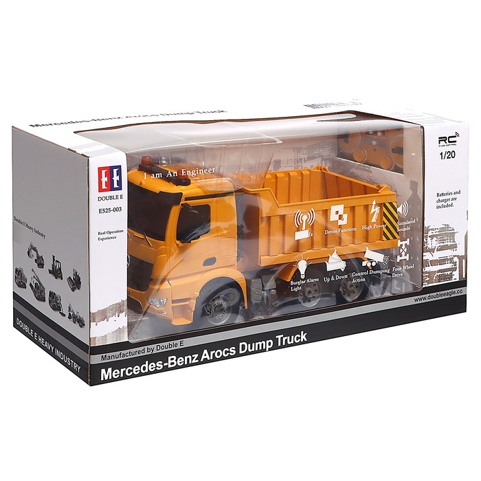 Грузовик радиоуправляемый «Самосвал» Mercedes, 1:20, работает от аккумулятора 58735