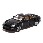 Машина металлическая Porsche Panamera, масштаб 1:24, открываются двери, капот, багажник, цвет чёрный 9370519 - фото 10129185