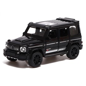 Машина металлическая Brabus G700, масштаб 1:32, открываются двери, капот, багажник, цвет чёрный 9370522