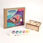 Роспись по дереву «Тропические истории», шкатулка - фото 21922811