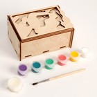 Роспись по дереву «Тропические истории», шкатулка - фото 24550186