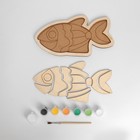 Роспись по дереву «Рыбка», картина - фото 42754379