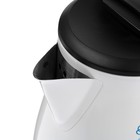 Чайник электрический "Матрёна" MA-003, металл, 1.7 л, 1500 Вт,бело-чёрный с рисунком "Гжель" - Фото 4