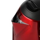 Чайник электрический "Матрёна" MA-005, металл, 2 л, 1500 Вт, красный с рисунком "Хохлома" - Фото 4