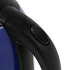 Чайник электрический "Матрёна" MA-005, металл, 2 л, 1500 Вт, сине-чёрный с рисунком "Гжель" - фото 6759939
