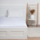 Простыня 1.5-спальная «Этель» Hotel, 150×215±3 см, страйп-сатин, хлопок 100% - Фото 1