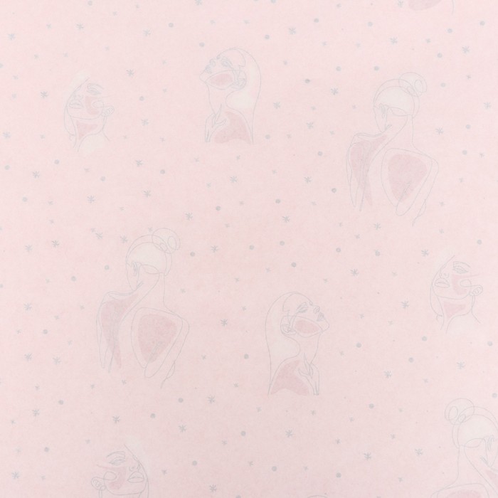 Бумага упаковочная  глянцевая "Роковая", 70 х 100 см - фото 1891429876
