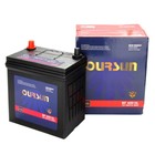 Аккумулятор OURSUN JIS MF 40B19L, 38 Ah, 330 A, 196x128x222, обратная полярность 9420438 - фото 4544296