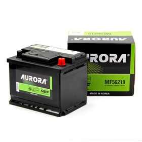 

Аккумулятор AURORA DIN MF-56219 L2, 62 Ah, 540 A, 242x174x190, обратная полярность