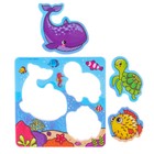 Набор игрушек для ванны "Морские обитатели" + сачок + 3 пвх игрушки, Крошка Я - Фото 7