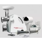 Мясорубка электрическая КЭМ-П2У 303-04 «Помощница», реверс, 1500 Вт, 9 насадок, цвет белый - фото 51537006