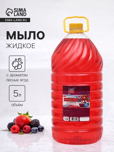 Мыло жидкое TITAN «Лесные ягоды», 5 л
