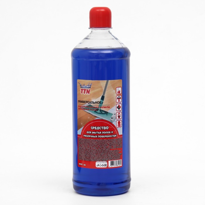 Средство для мытья полов и других поверхностей TITAN, универсальное, ПЭТ, 1 л - Фото 1