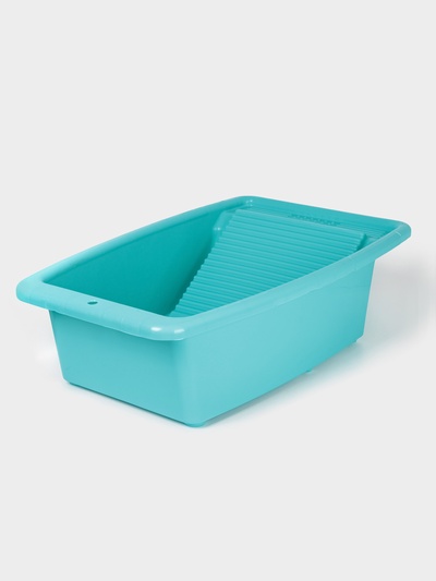 Таз со стиральной доской, 34 л, особо прочный, МИКС