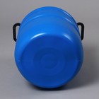 Фляга пищевая, 40 л, горловина 18.5 см, пластиковая, синяя - Фото 3