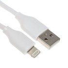 Сетевое зарядное устройство Exployd EX-Z-467, 2 USB, 3.1 А, кабель Lightning, 1 м, белое - фото 9069458