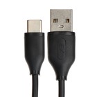 Сетевое зарядное устройство Exployd EX-Z-1424, 2 USB, 2.4 А, кабель Type-C, 1 м, черное - Фото 3