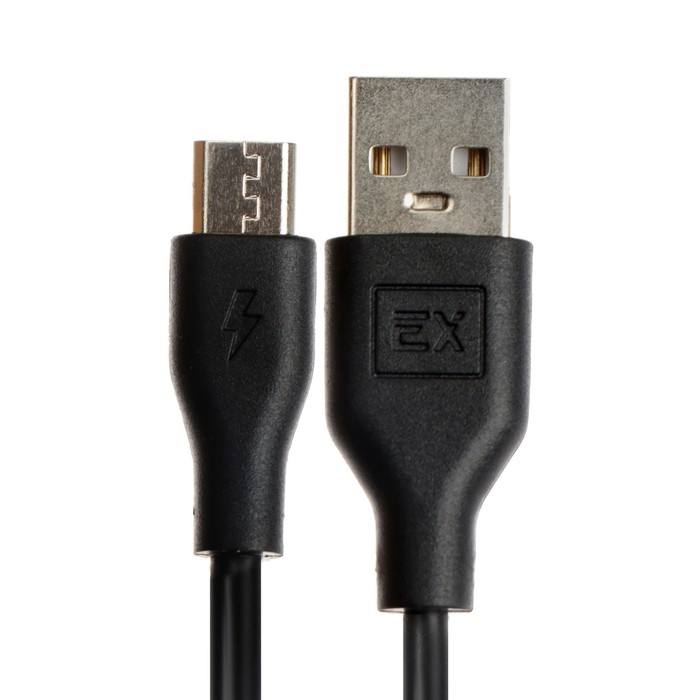 Кабель Exployd EX-K-807, microUSB - USB, 1 А, 3 м, черный - фото 51458456