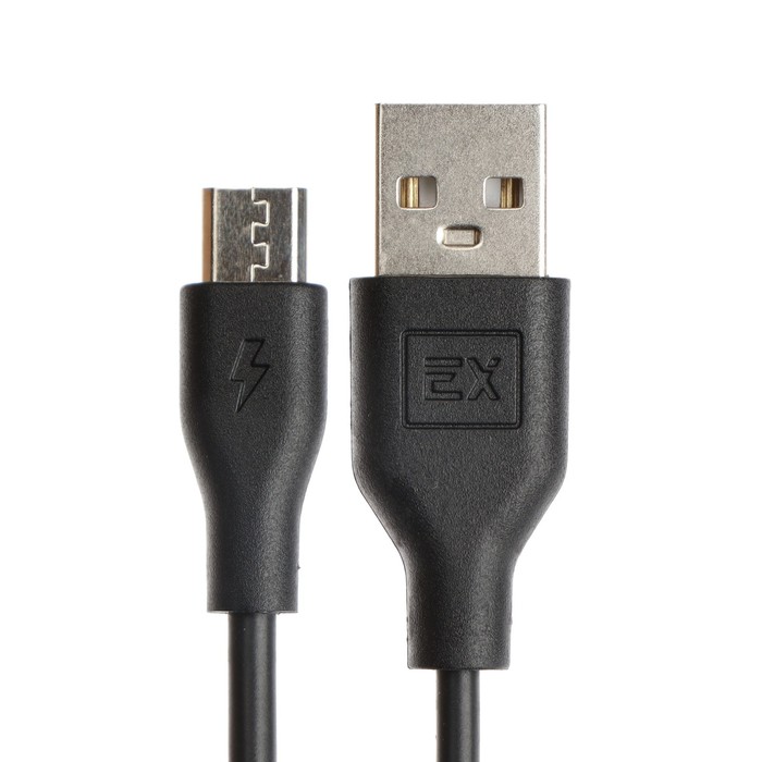 Кабель Exployd EX-K-486, microUSB - USB, 2 м, черный - фото 51458466