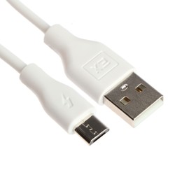 Кабель Exployd EX-K-481, microUSB - USB, 1 м, белый 9393021